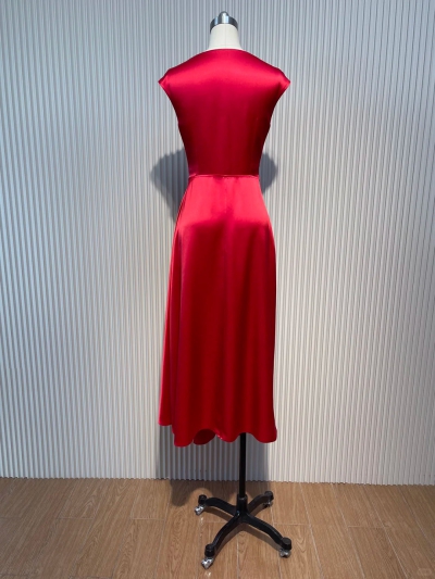 dongguan dress factory, dongguan dress satin dress supplier