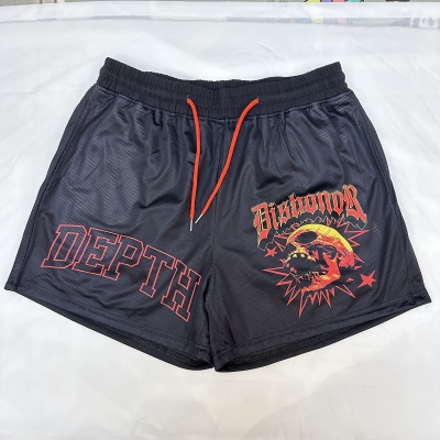 dongguan gymwear factory, dongguan gymwear  mesh shorts  supplier