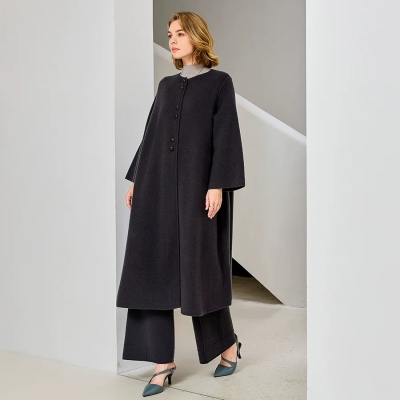 dongguan knitwear factory, dongguan knitwear knitted overcoat  supplier