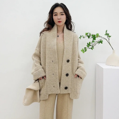 dongguan knitwear factory, dongguan knitwear  knitted overcoat  supplier