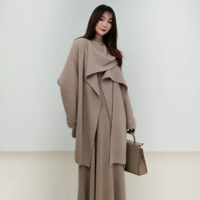 dongguan knitwear factory, dongguan knitwear knitted overcoat supplier