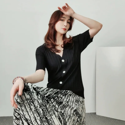 dongguan knitwear factory, dongguan knitwear knitted t shirt  supplier