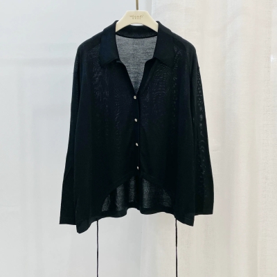 dongguan knitwear factory, dongguan knitwear  silk knitted top  supplier
