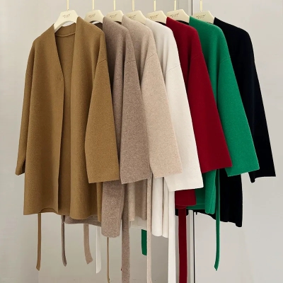 dongguan knitwear factory, dongguan knitwear  knitted overcoat  supplier
