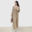 dongguan knitwear factory, dongguan knitwear knitted overcoat  supplier