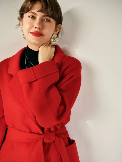 dongguan womenwear factory, dongguan womenwear  women overcoat  supplier