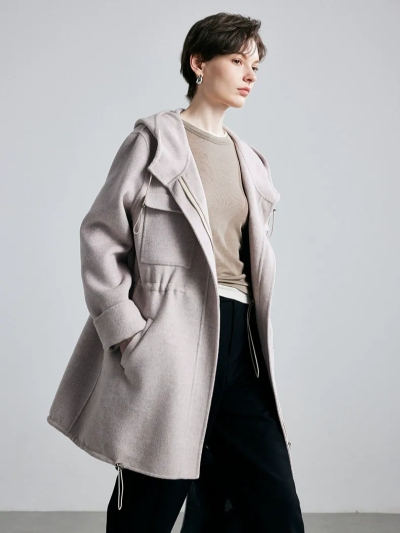 dongguan womenwear factory, dongguan womenwear women overcoat  supplier