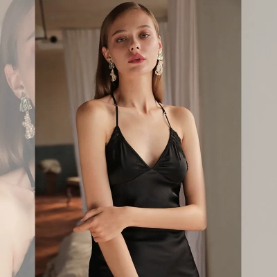 dongguan loungewear factory, dongguan loungewear silk pajamas supplier