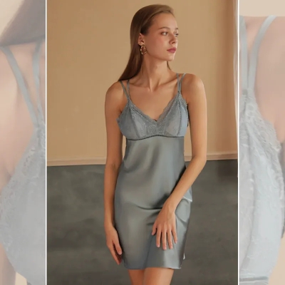 dongguan loungewear factory, dongguan loungewear  silk pajamas  supplier