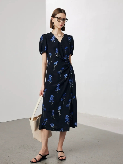 dongguan dress factory, dongguan dress  silk dress  supplier