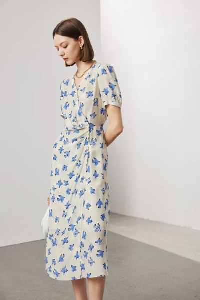 dongguan dress factory, dongguan dress  silk dress  supplier