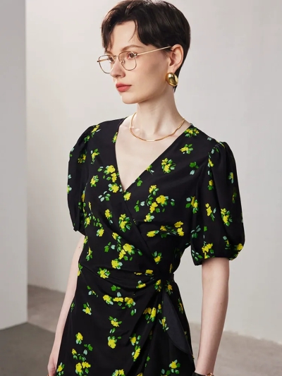 dongguan dress factory, dongguan dress  silk dress  supplier