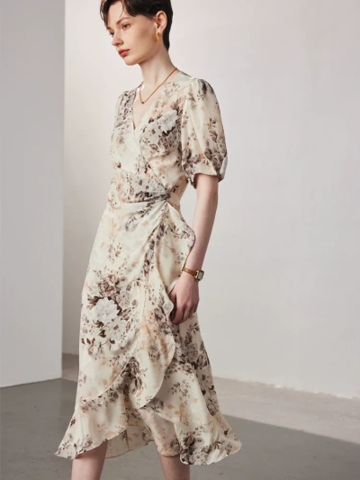 dongguan dress factory, dongguan dress  silk dress  supplier
