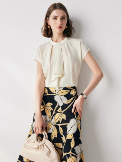 dongguan womenwear factory, dongguan womenwear silk blouse supplier