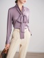 dongguan womenwear factory, dongguan womenwear silk blouse  supplier
