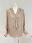 dongguan womenwear factory, dongguan womenwear silk blouse  supplier
