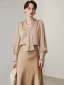 dongguan womenwear factory, dongguan womenwear silk blouse  supplier
