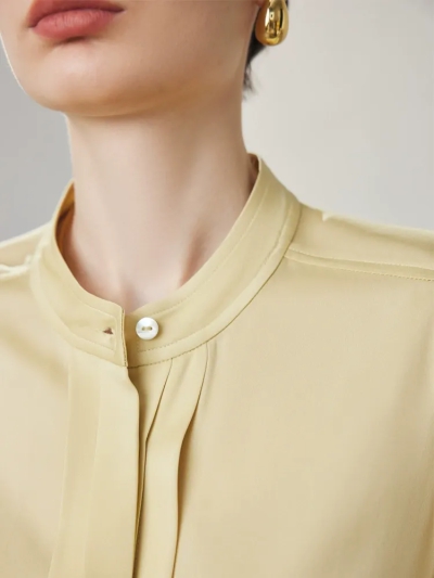 dongguan womenwear factory, dongguan womenwear  silk blouse  supplier