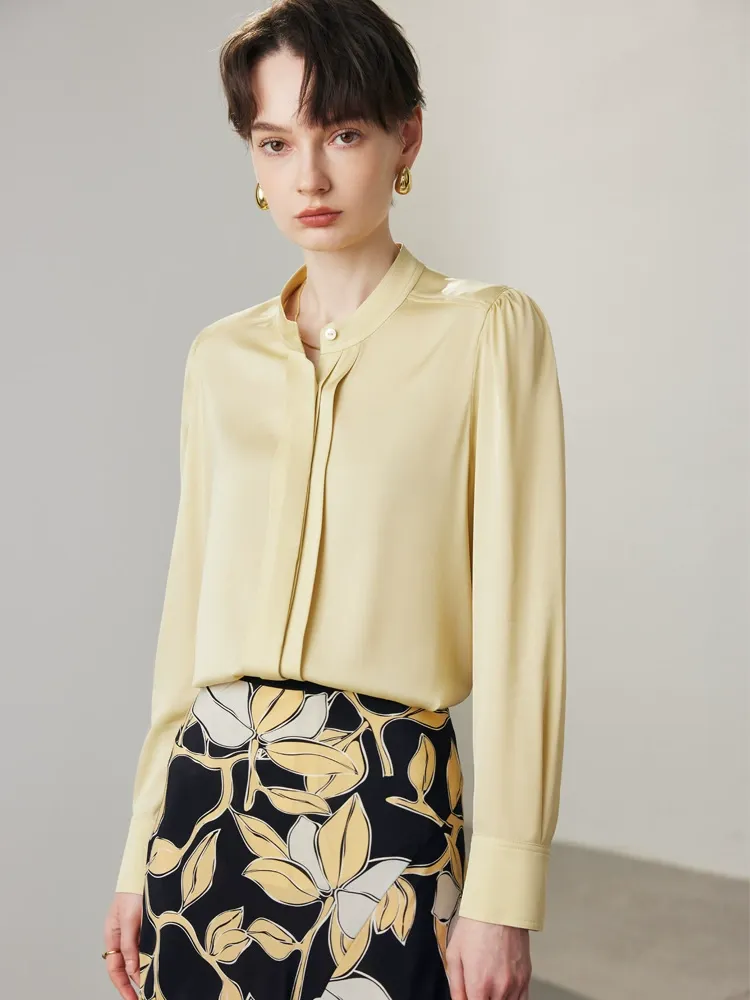 dongguan womenwear factory, dongguan womenwear  silk blouse  supplier