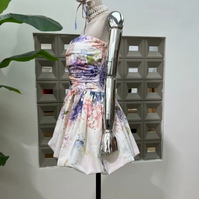 dongguan dress factory, dongguan dress floral dress supplier