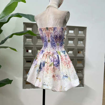 dongguan dress factory, dongguan dress floral dress supplier
