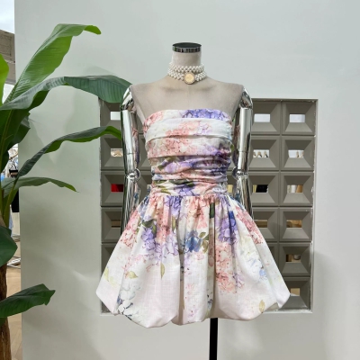 dongguan dress factory, dongguan dress floral dress supplier