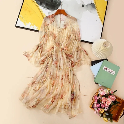 dongguan dress factory, dongguan dress floral dress supplier