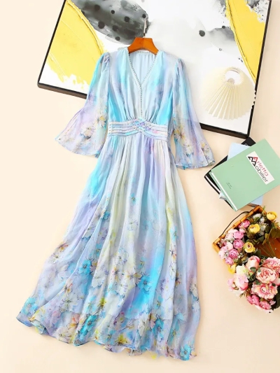 dongguan dress factory, dongguan dress  silk dress  supplier