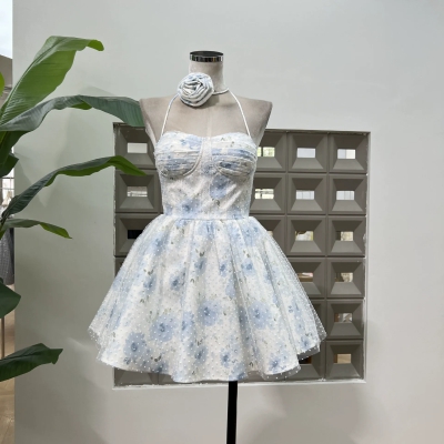 dongguan dress factory, dongguan dress floral dress supplier
