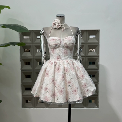 dongguan dress factory, dongguan dress floral dress supplier