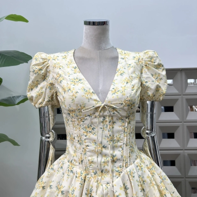 dongguan dress factory, dongguan dress floral dress supplier