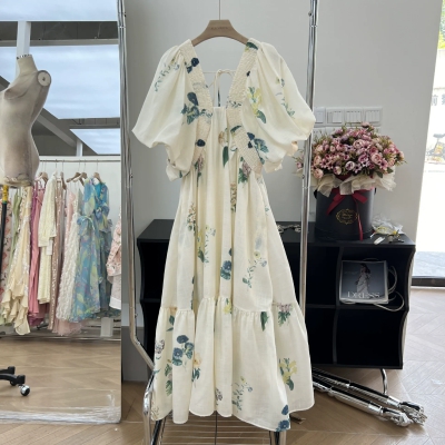 dongguan dress factory, dongguan dress floral dress supplier