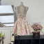 dongguan dress factory, dongguan dress floral dress  supplier