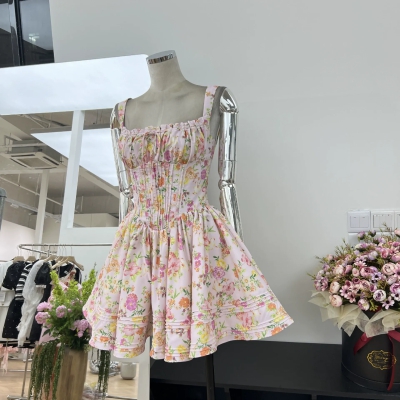 dongguan dress factory, dongguan dress floral dress supplier