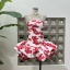 dongguan dress factory, dongguan dress floral dress  supplier