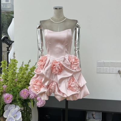 dongguan dress factory, dongguan dress satin dress  supplier