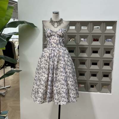 dongguan dress factory, dongguan dress floral dress supplier