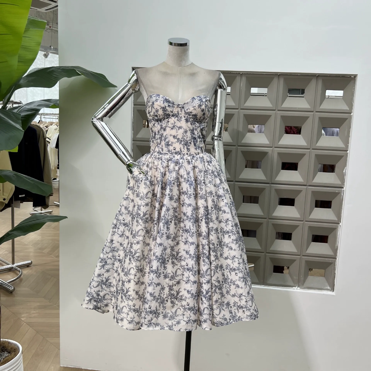 dongguan dress factory, dongguan dress floral dress supplier