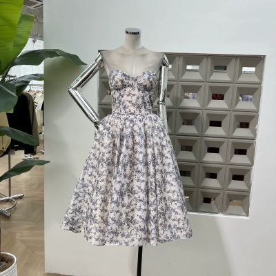 dongguan dress factory, dongguan dress floral dress  supplier