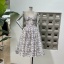 dongguan dress factory, dongguan dress floral dress  supplier