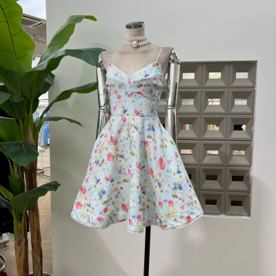 dongguan dress factory, dongguan dress floral dress supplier