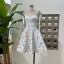 dongguan dress factory, dongguan dress floral dress  supplier