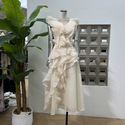 dongguan dress factory, dongguan dress chiffon dress  supplier