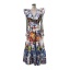 dongguan dress factory, dongguan dress floral dress  supplier