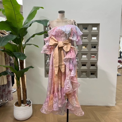 dongguan dress factory, dongguan dress floral dress supplier