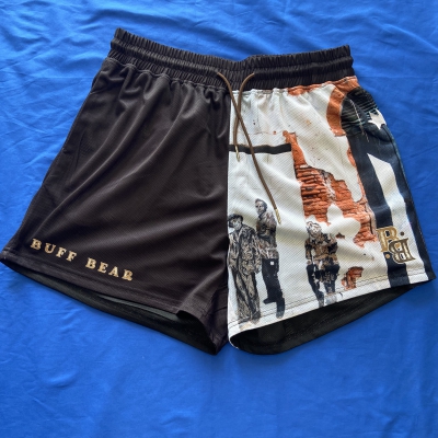 dongguan gymwear factory, dongguan gymwear mesh shorts  supplier