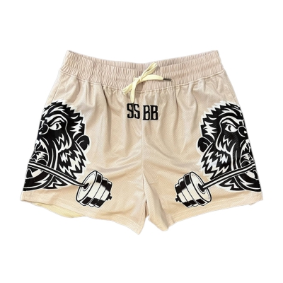 dongguan gymwear factory, dongguan gymwear  mesh shorts  supplier