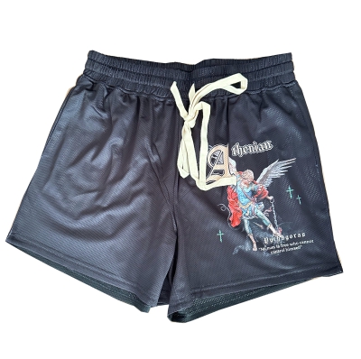 dongguan gymwear factory, dongguan gymwear  mesh shorts  supplier