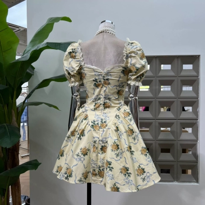 dongguan dress factory, dongguan dress floral dress supplier