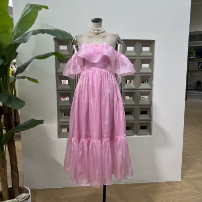 dongguan dress factory, dongguan dress chiffon dress  supplier